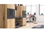 Портманто Figaro (coast evoke oak/mdf anthracite gloss)